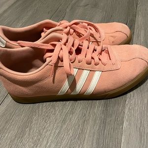Pink Suede Adidas Women’s Shoe’s Size 11